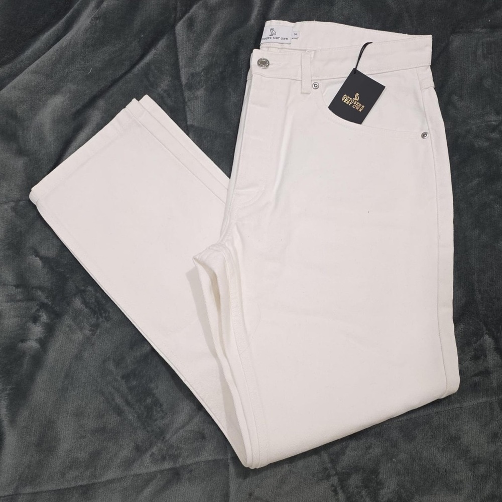 October Very Own - OVO White Slim Fit Jeans